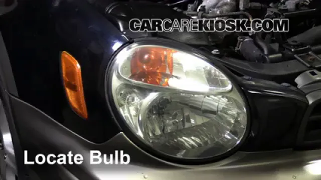 2002 Subaru Outback 2.5L 4 Cyl. Luces Luz de estacionamiento (reemplazar foco)